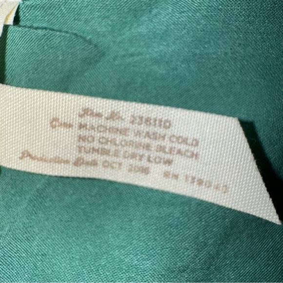 Matilda Jane Down In The Valley Maxi Dress Green Lace Trim Sleeveless Women Sz L - Picture 10 of 12